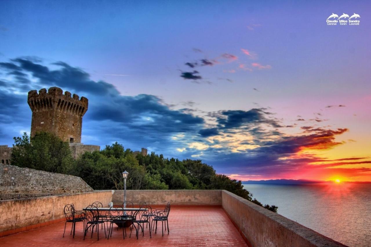 Castello Di Populonia Villa A Mare Extérieur photo